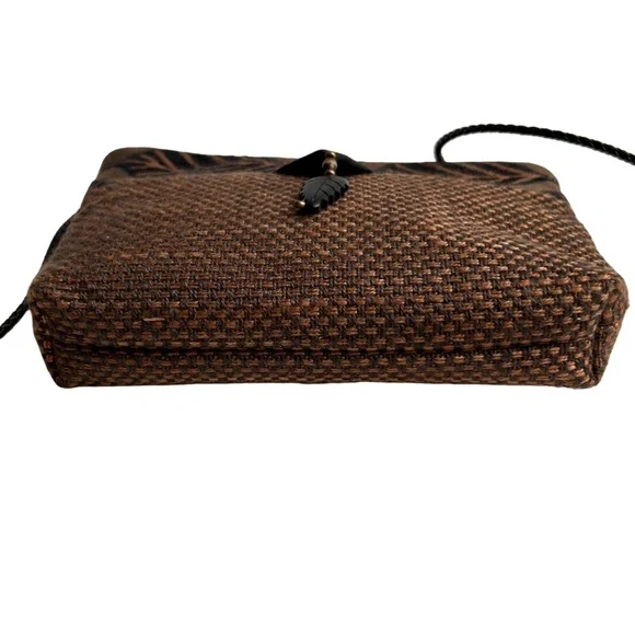 Vintage L. O'Neill Design Mini Tapestry  Crossbody Bag EUC - Picture 9 of 10